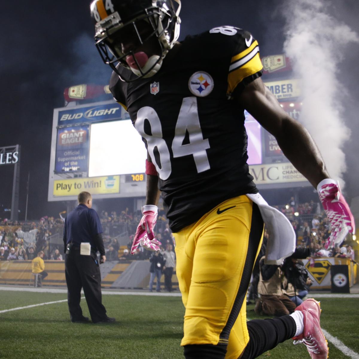 Breaking Down Antonio Brown's Big Game on Monday Night Football News