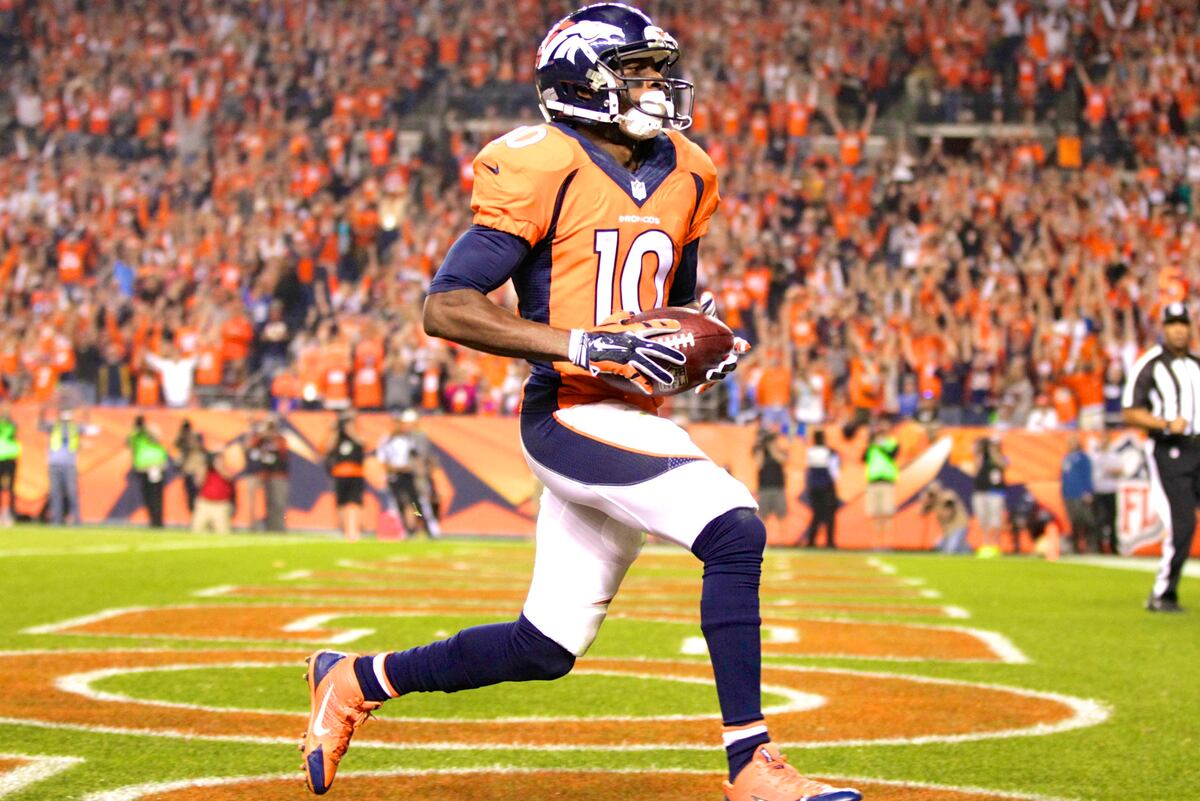 Emmanuel Sanders a Star for Broncos Offense News, Scores