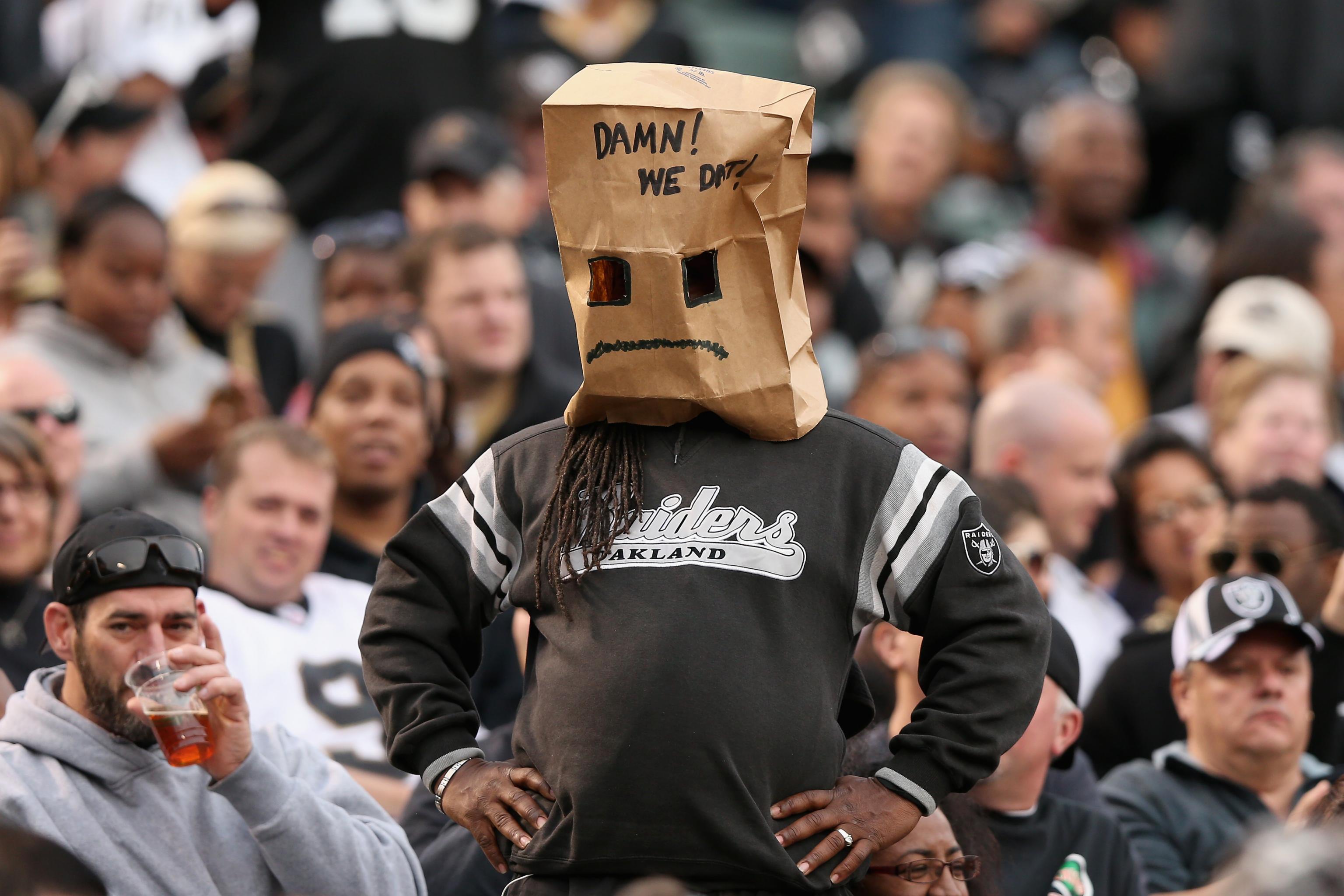 Raiders Fans in Black Hole Fan Club Trying to Shed Negative Image