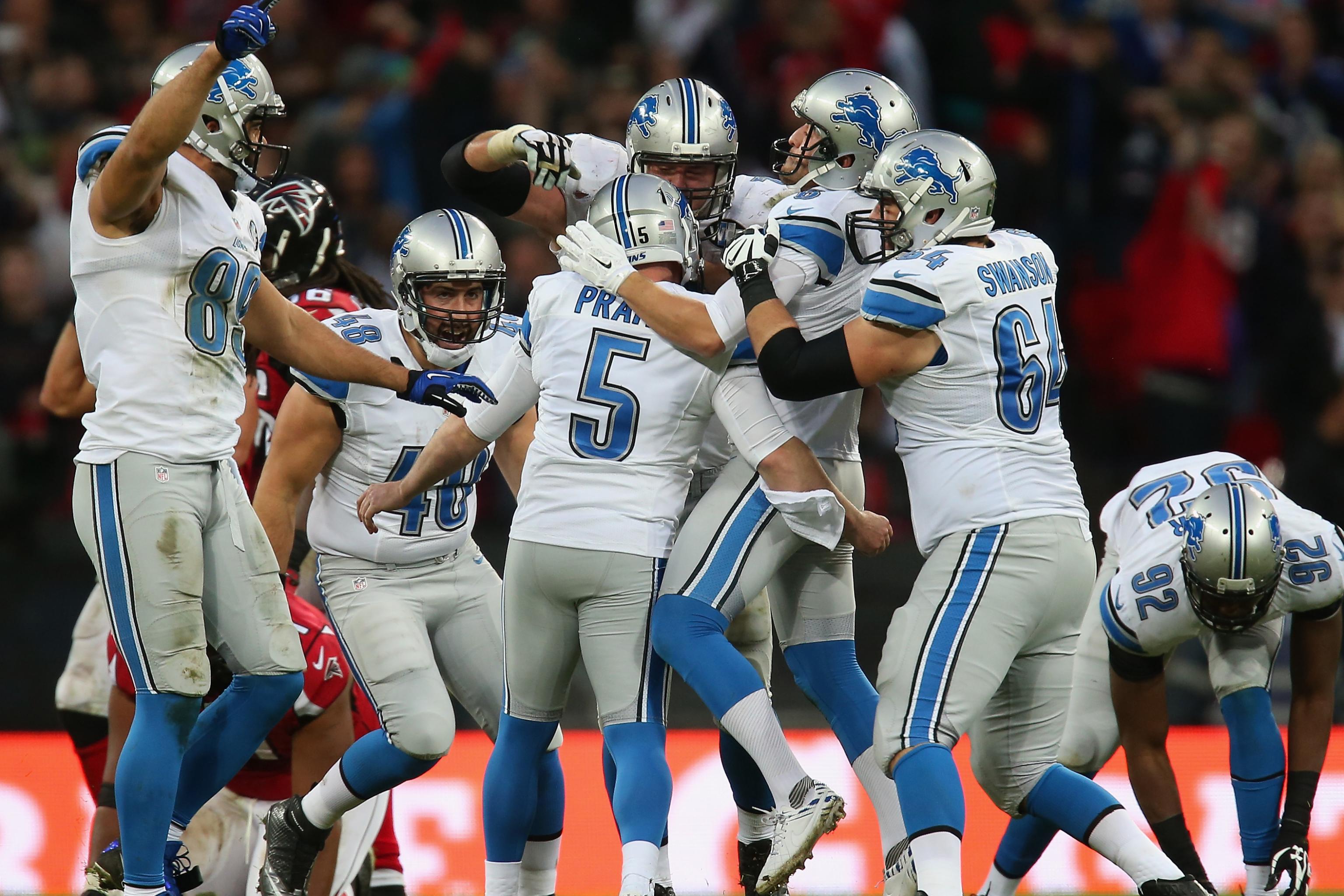 Atlanta Falcons 21 Detroit Lions 22: Matt Prater kicks game