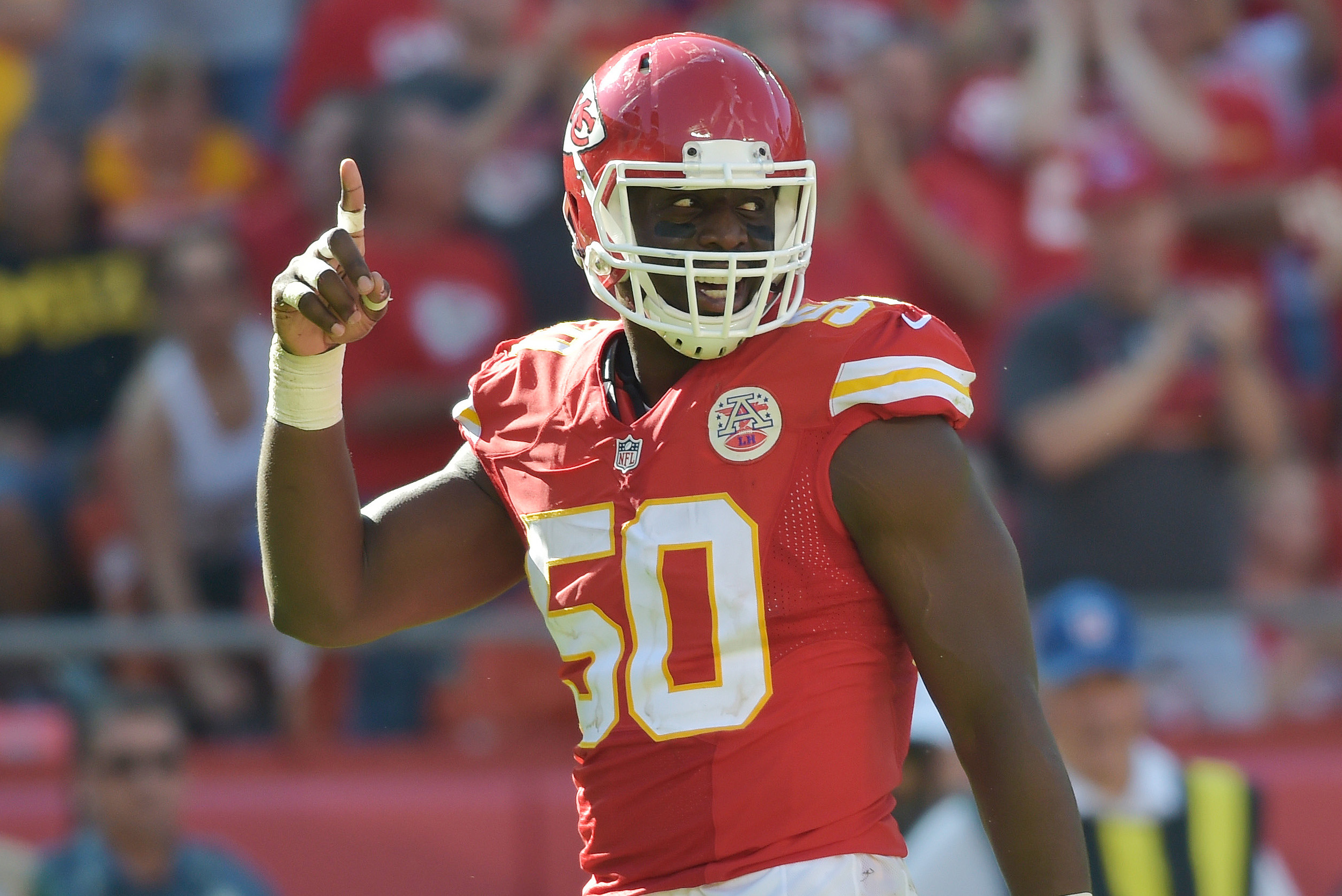 : 2019 Score #11 Justin Houston Kansas City Chiefs