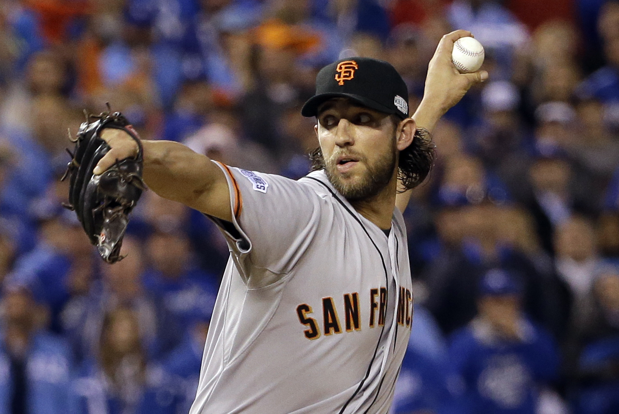 Madison Bumgarner, SF//Aug 5, 2016 at WSH  Sf giants baseball, Giants  baseball, San francisco giants baseball