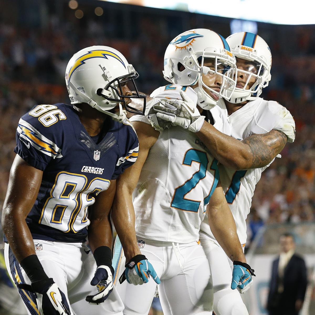 San Diego Chargers vs. Miami Dolphins Complete Week 9 Preview for