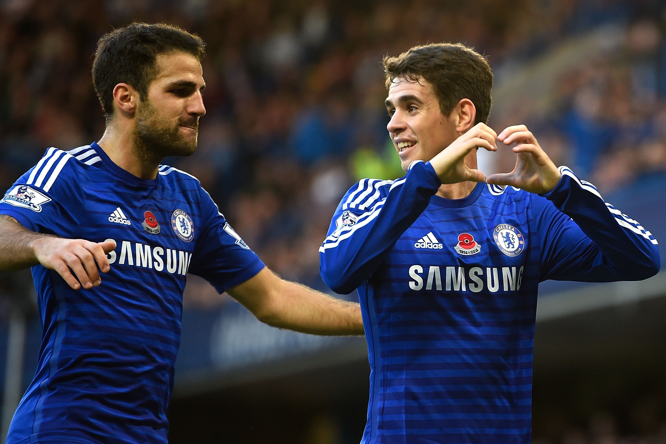 Oscar Takes Chelsea Plaudits, but Cesc Fabregas Still Pulling the ...