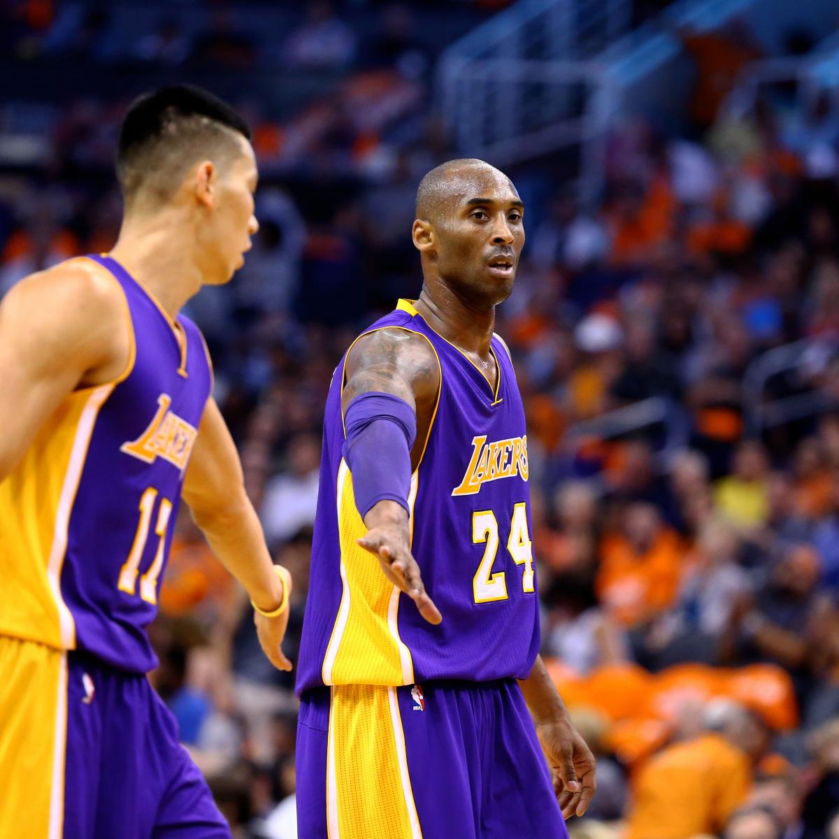 Kobe Bryant wants Jeremy Lin, teammates to play 'relentlessly
