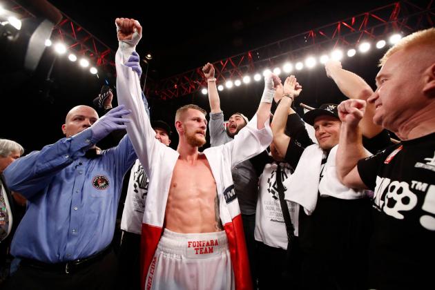 Fonfara picks up the win over Ngumbu