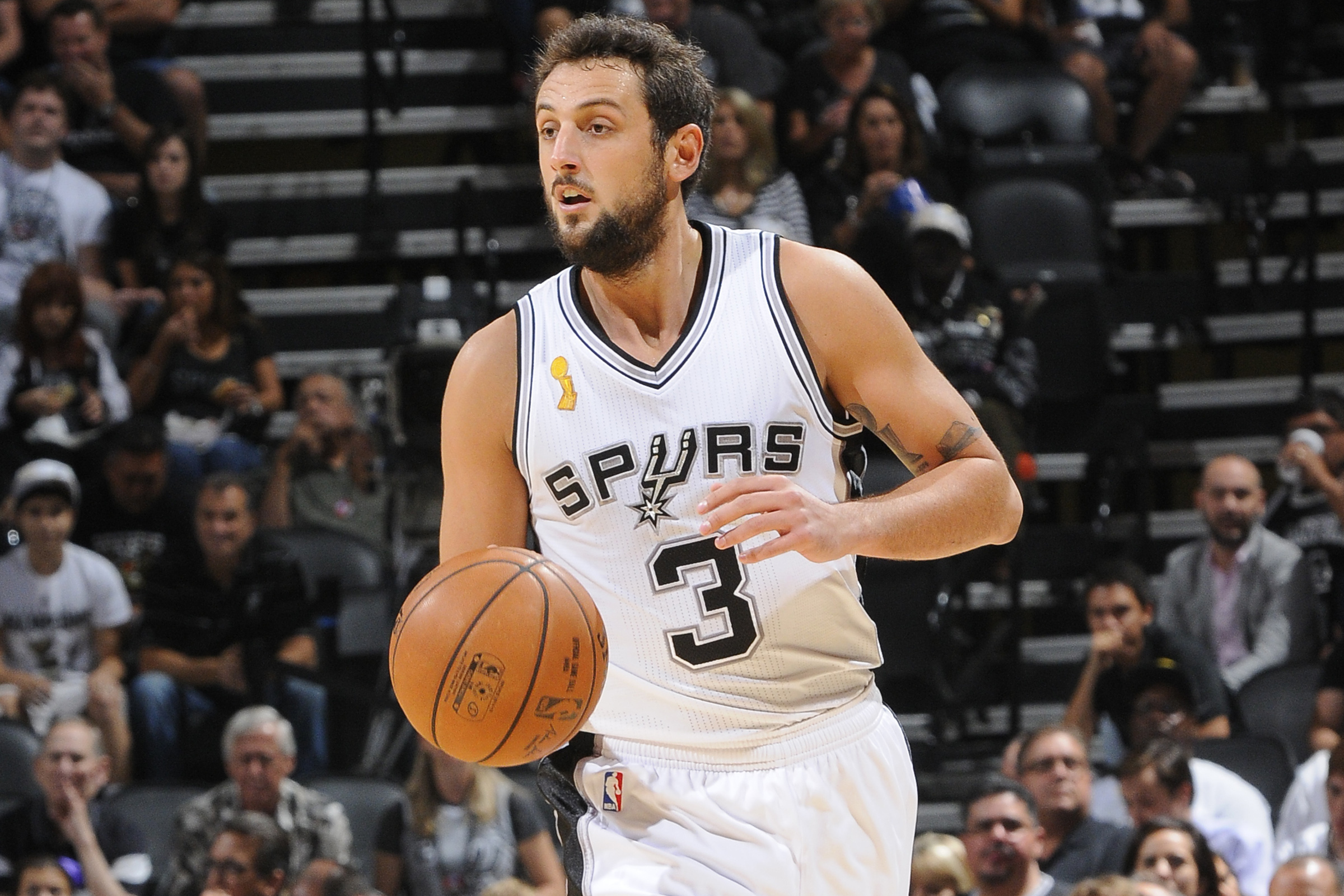 Marco Belinelli jokes that the Spurs never die