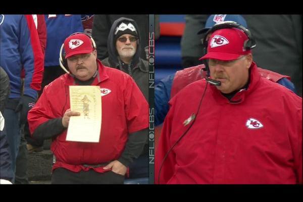 Fan in Buffalo Dresses as Andy Reid, Complete with Accessories | News,  Scores, Highlights, Stats, and Rumors | Bleacher Report