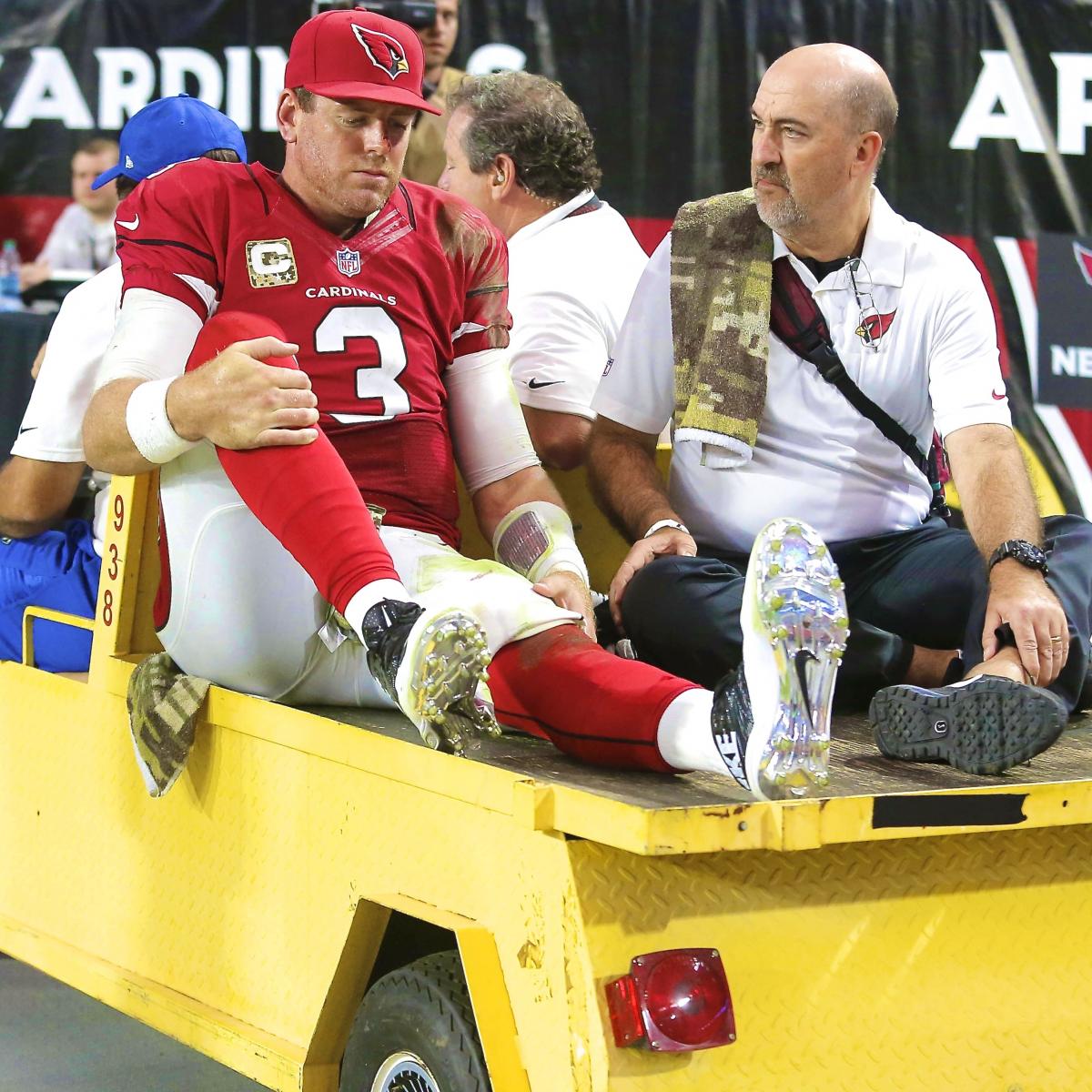 Carson Palmer Injury Updates on Cardinals Star's Knee and Return