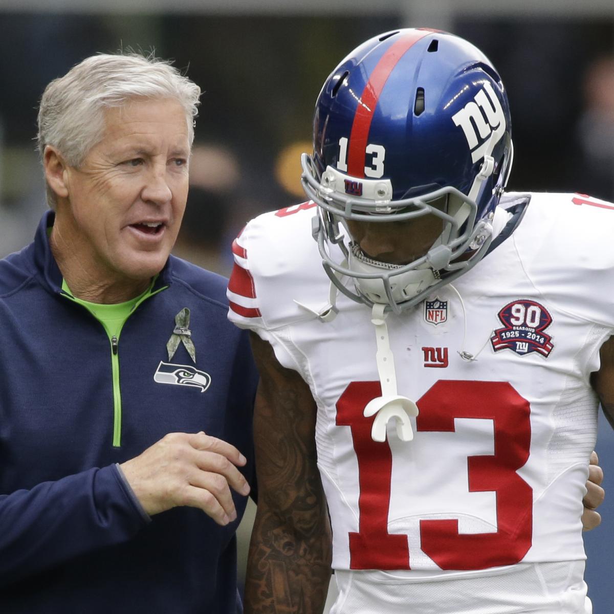 Hey Rookie: Wide receiver Odell Beckham Jr. gets the draft call from the New  York Giants