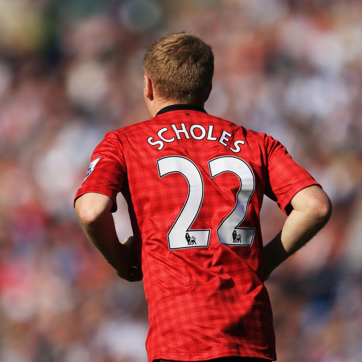 The 15 Greatest Goals from Paul Scholes' Manchester United Career ...