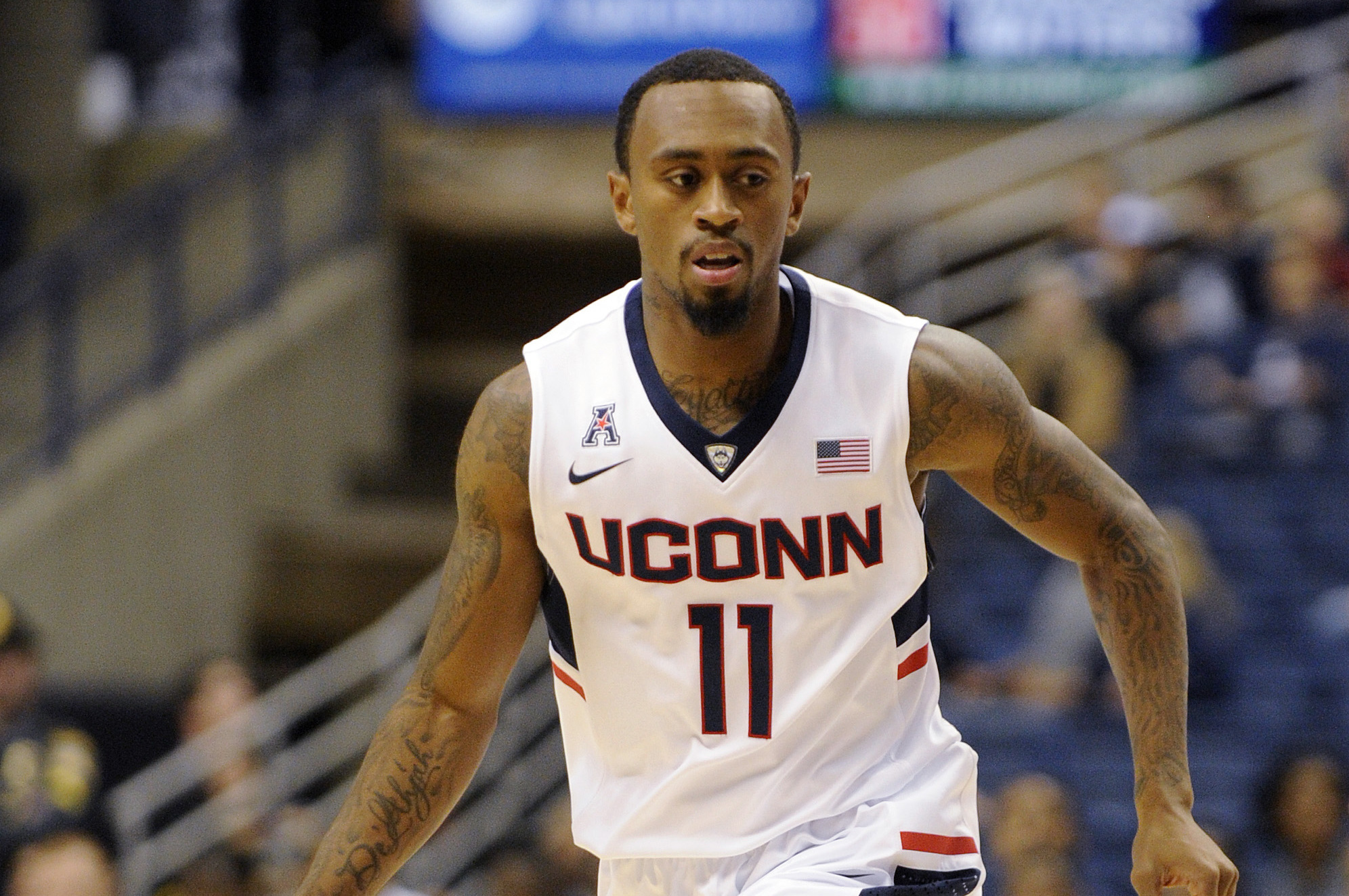 STORRS, (AP) — UConn's Ryan Boatright saw the screen that left Texas