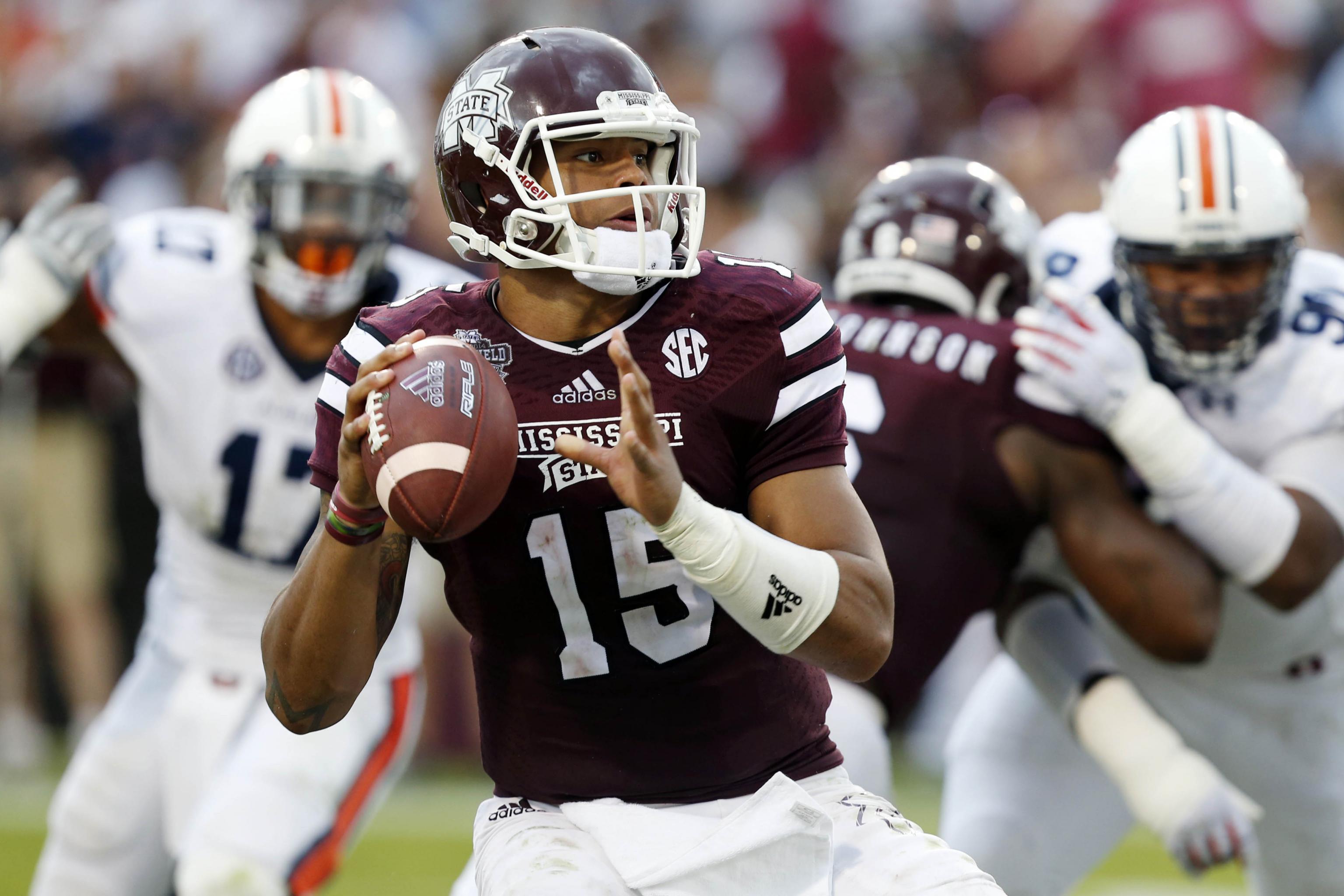 Mississippi State Heisman candidate QB Dak Prescott ready for Alabama after  missing last year's game 