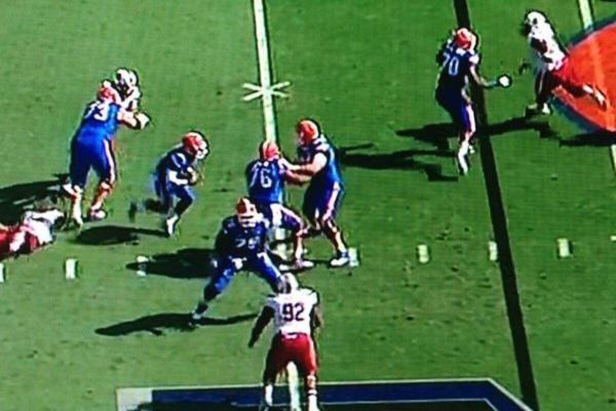 Florida Gators Teammates Block Each Other Once Again vs ...