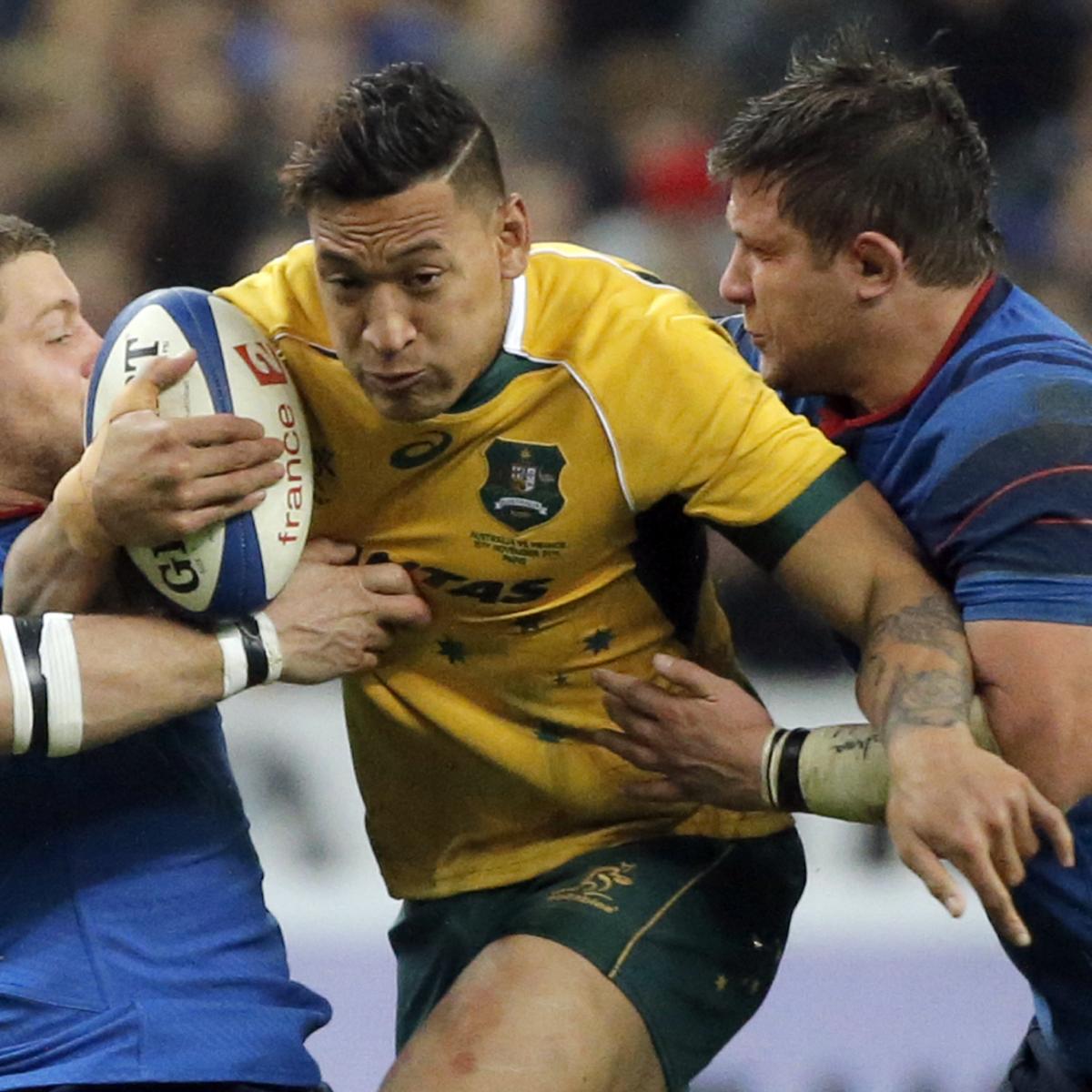 France vs. Australia Score and Report from Autumn Rugby International
