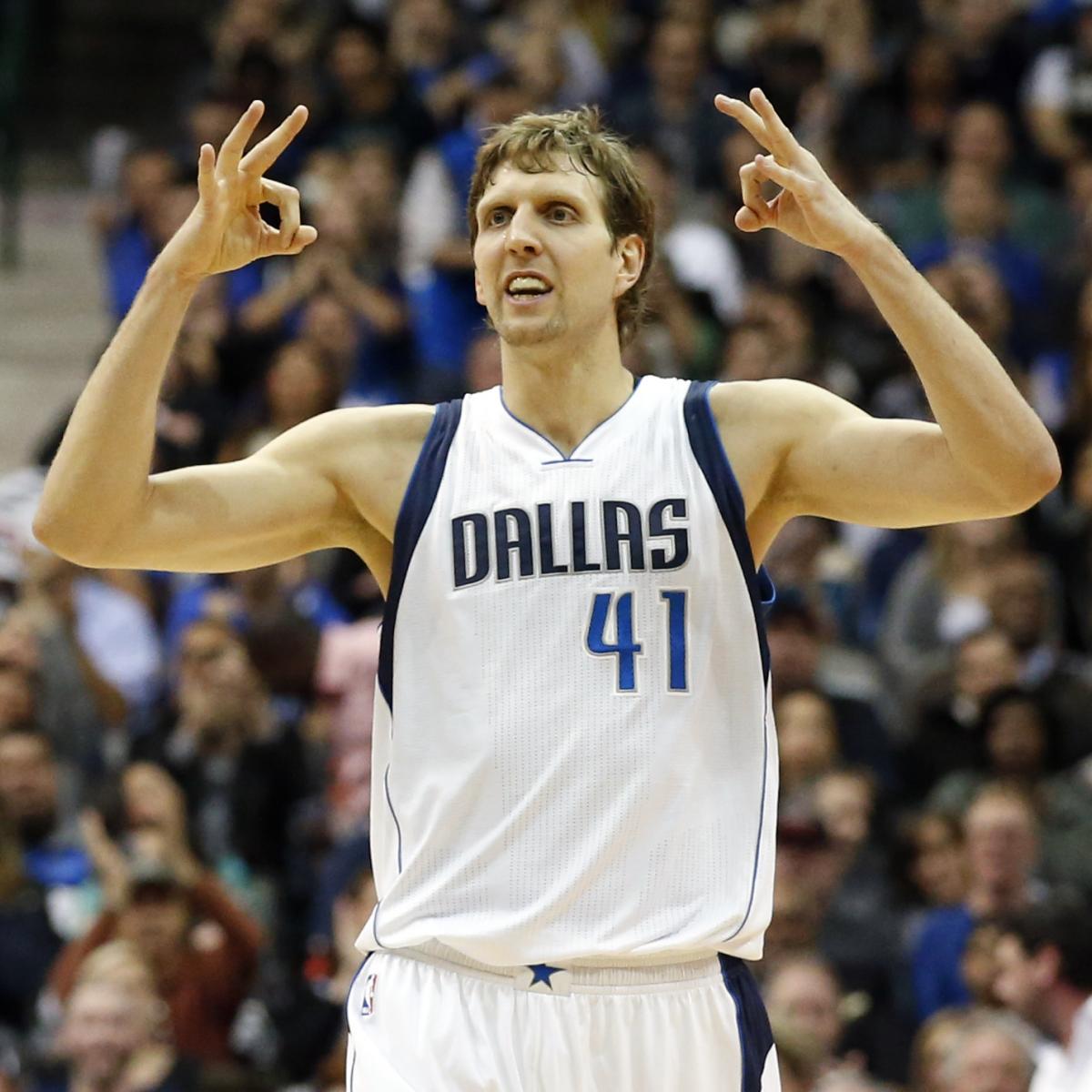 Dirk Nowitzki Passes 27,000 Points Scored in NBA Career | Bleacher