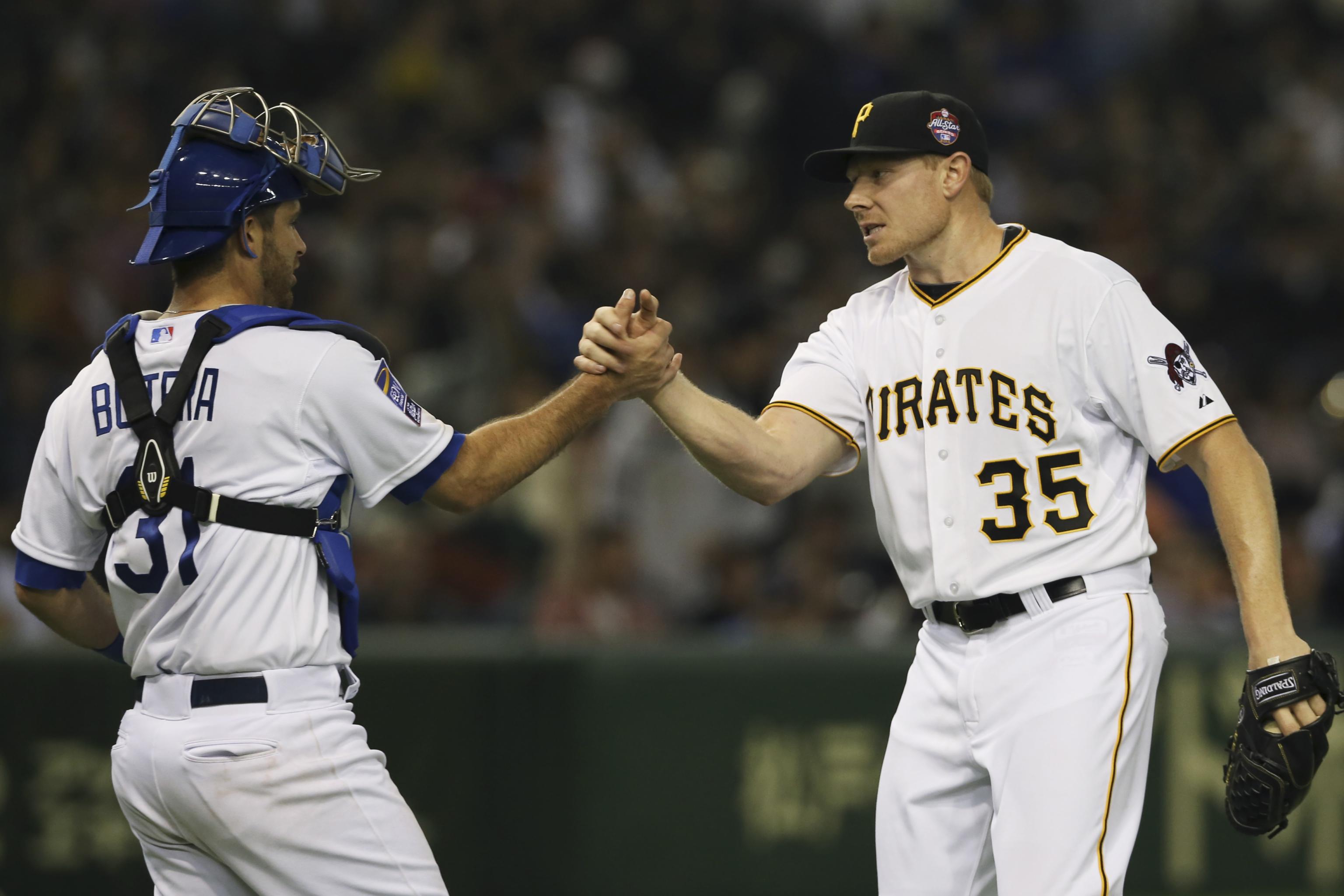 Morneau hits 3-run homer to lead MLB All-Stars to win over Japan