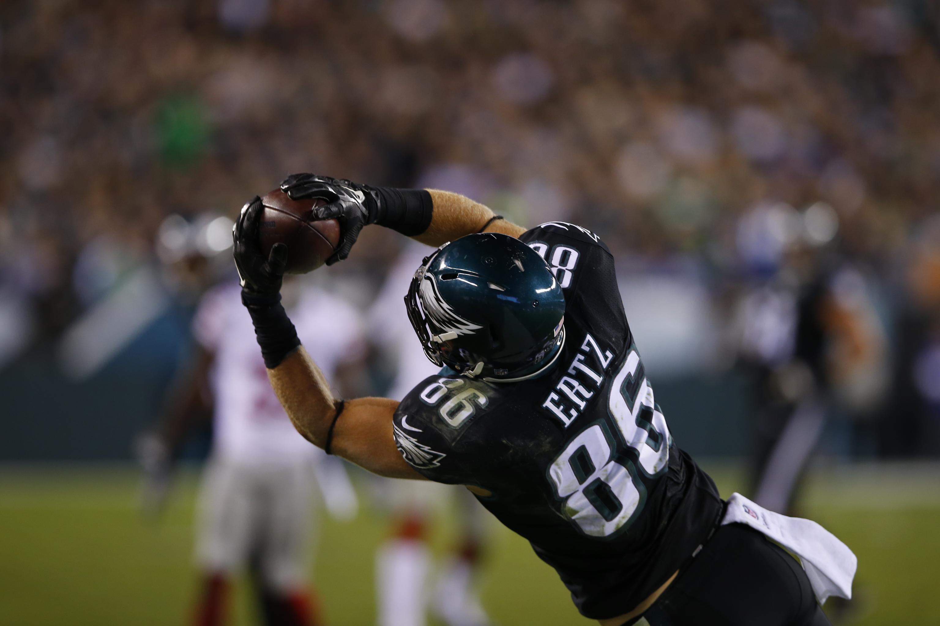 .com: NFL PRO LINE Mens Philadelphia Eagles Zach Ertz Big