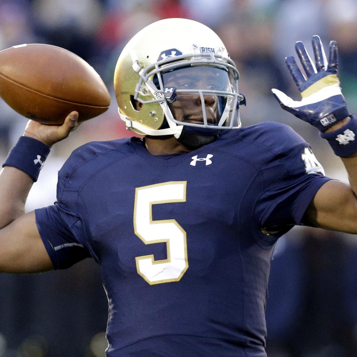 Louisville vs. Notre Dame: TV Info, Spread, Injury Updates, Game Time and More | Bleacher Report ...