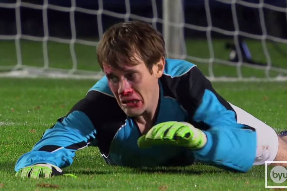 Yale's Goalkeeper' Saves 5 Penalties with His Face in Funny New Sketch | News, Scores, Highlights, Stats, and Rumors | Bleacher Report Yale's Goalkeeper' Saves 5 Penalties with His Face in Funny New Sketch | News, Scores, Highlights, Stats, and Rumors | Bleacher Report