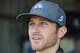 RICHMOND, VA - SEPTEMBER 05: Kasey Kahne, driver of the #5 Farmers Insurance Chevrolet, looks on in the garage area during practice for the NASCAR Sprint Cup Series Federated Auto Parts 400 at Richmond International Raceway on September 5, 2014 in Richmond, Virginia. (Photo by Rainier Ehrhardt/Getty Images)