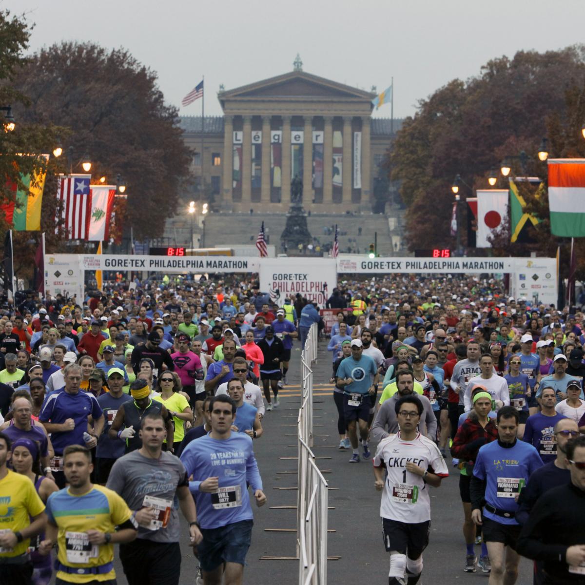 Philadelphia Marathon 2014 Route, Course Map, Times, Event Details