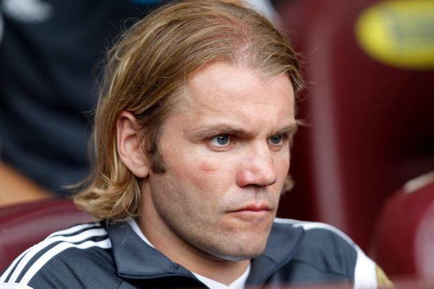 EDINBURGH, SCOTLAND - JULY 18: Robbie Neilson, head coach of Heart of Midlothian in during the pre-season friendly at Tynecastle Stadium on July 18, 2014 in Edinburgh, Scotland. (Photo by Richard Sellers/Getty Images)