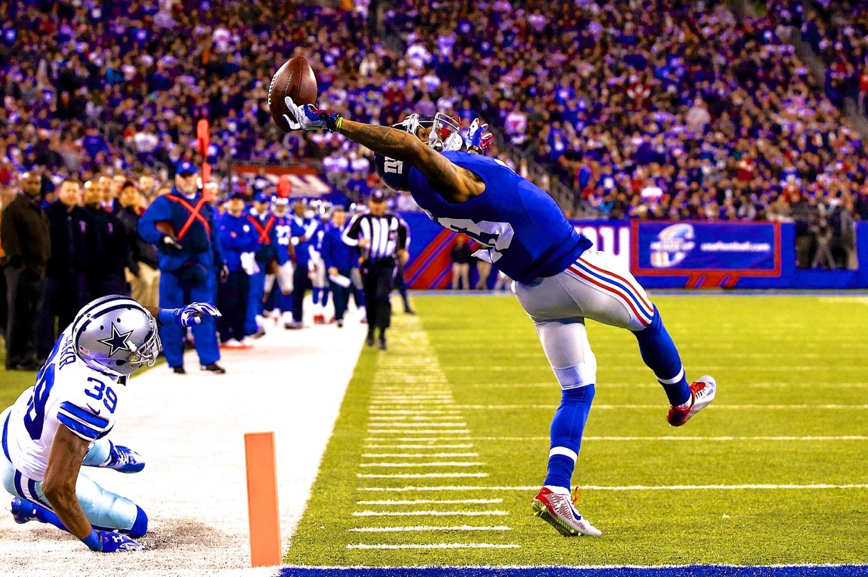 Sunday's Craziest Play: Odell Beckham Jr. Makes Ridiculous 1-Handed TD Catch, News, Scores, Highlights, Stats, and Rumors