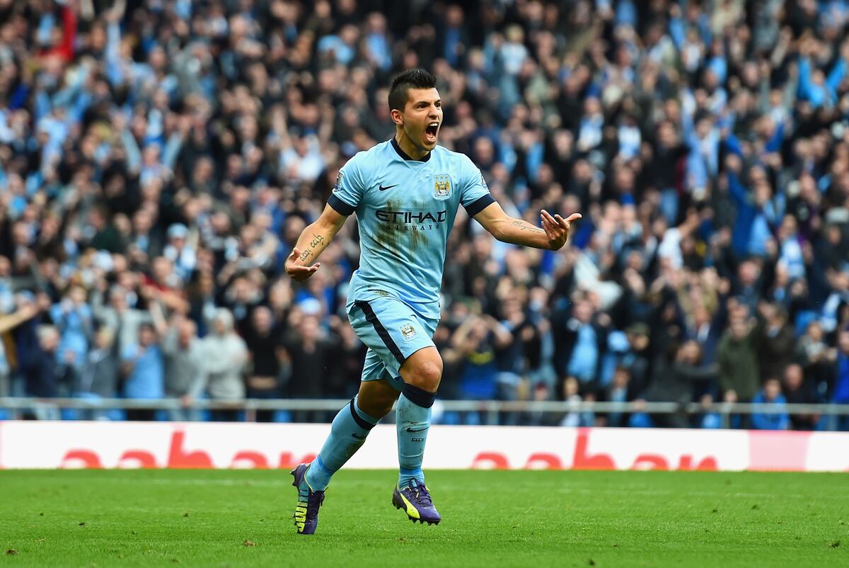 Manchester City vs. Bayern Munich: Sergio Aguero Is ...