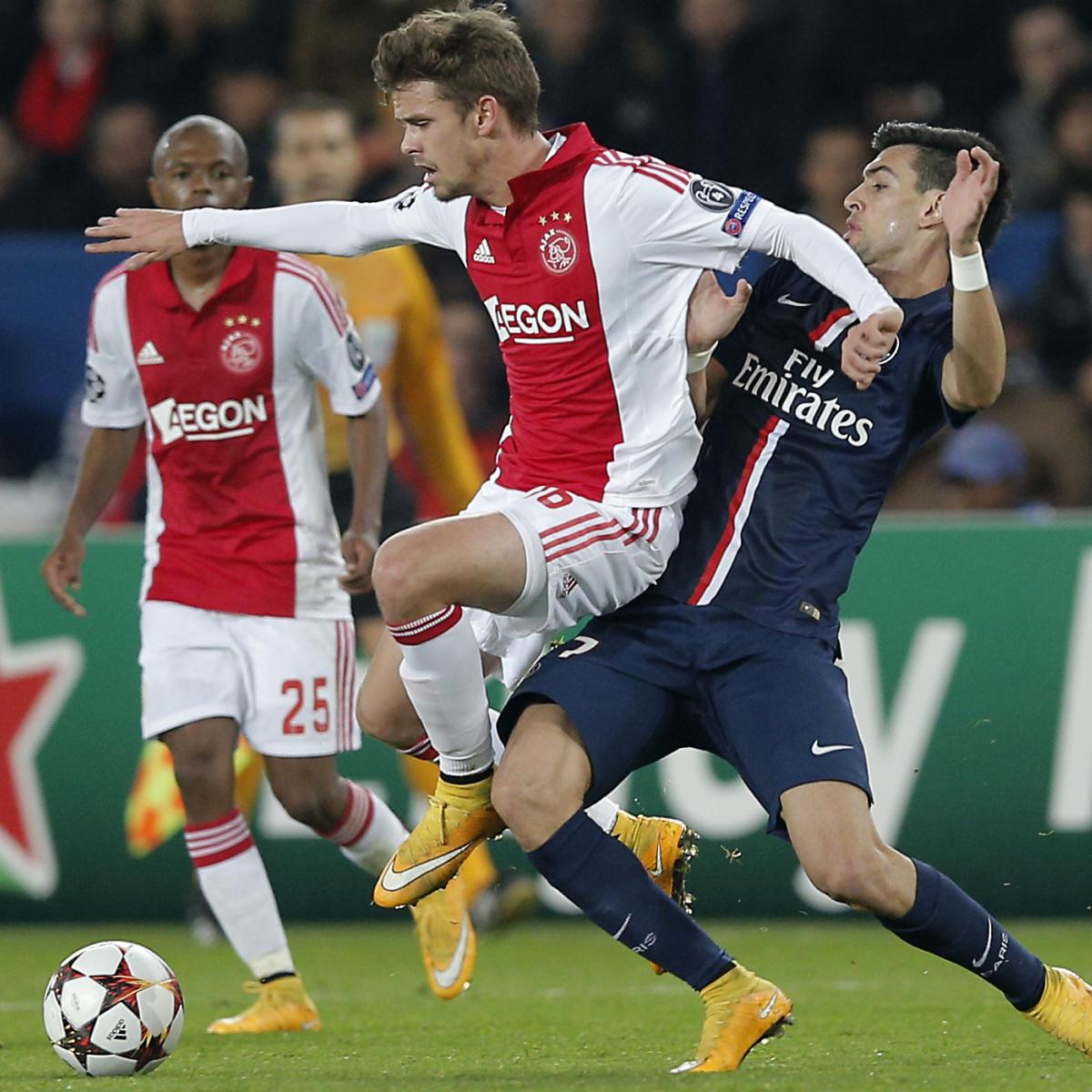 PSG vs. Ajax Score, Grades and Reaction from Champions League Game