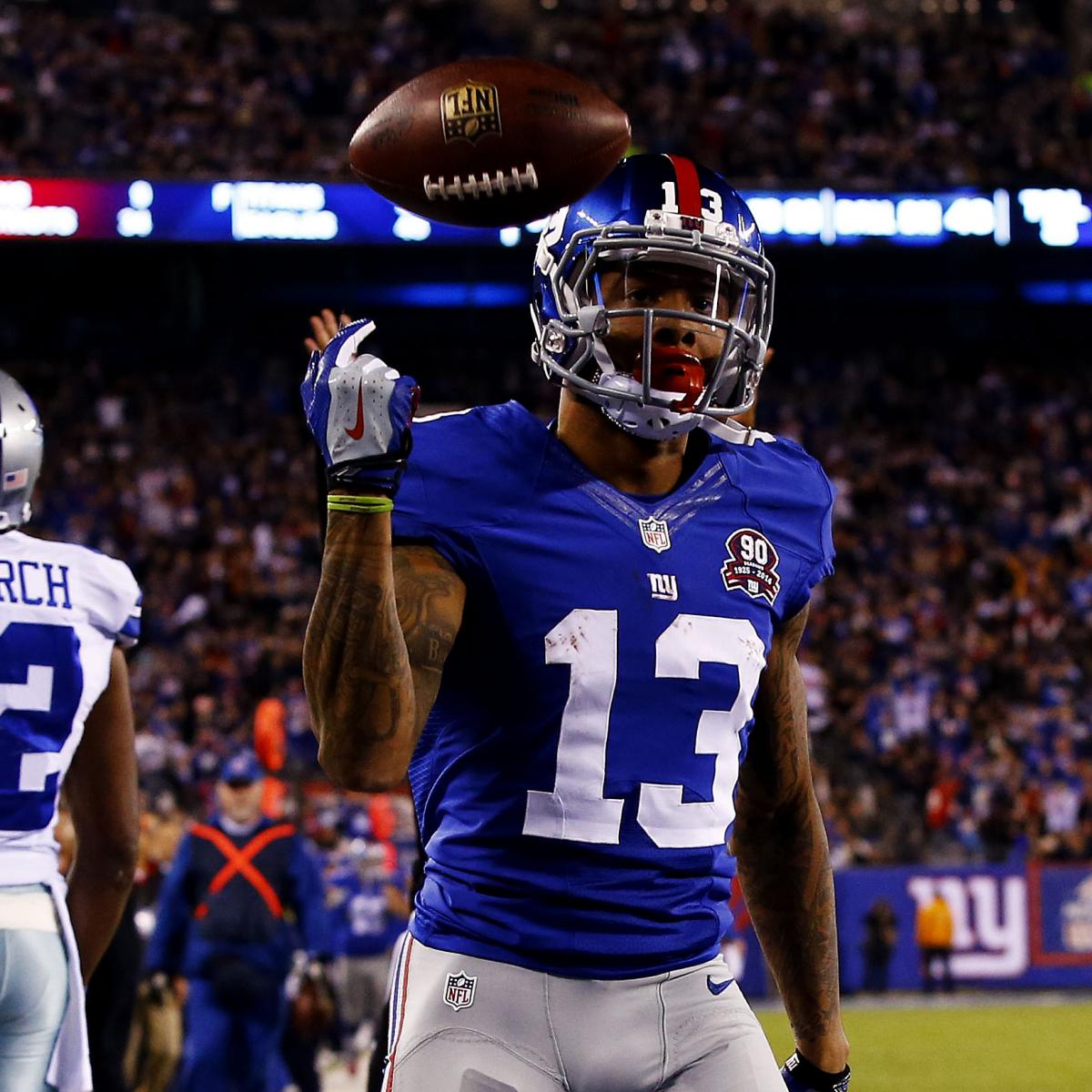 New York Giants: Ranking Odell Beckham Jr.'s top-five games