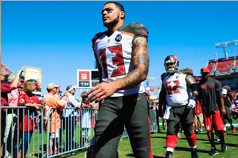 mike evans throwback jersey