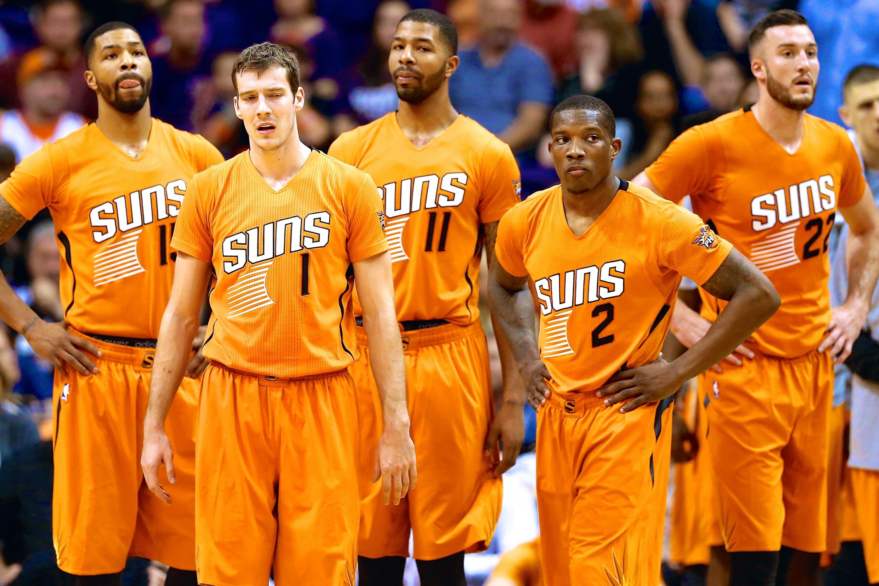 Phoenix Suns One of Five NBA Teams To Go With Sleeved Jerseys