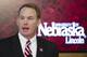 Shawn Eichorst addresses the media after being introduced as the next athletic director for the University of Nebraska during a news conference, Tuesday Oct. 9, 2012 in Lincoln Neb. Eichorst is replacing Tom Osborne, who is retiring. (AP Photo/Nati Harnik)