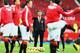 MANCHESTER, ENGLAND - NOVEMBER 29: Louis van Gaal manager of Manchester United watches players warm up prior to the Barclays Premier League match between Manchester United and Hull City at Old Trafford on November 29, 2014 in Manchester, England. (Photo by Clive Mason/Getty Images)