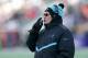 Carolina Panthers head coach Ron Rivera watches from the sidelines during the second half of an NFL football game against the Minnesota Vikings, Sunday, Nov. 30, 2014, in Minneapolis. (AP Photo/Jim Mone)