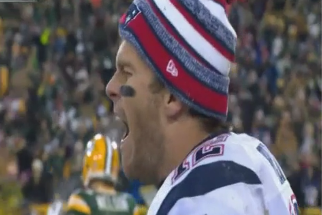 Tom Brady f-bomb video: Patriots QB drops expletive on live TV