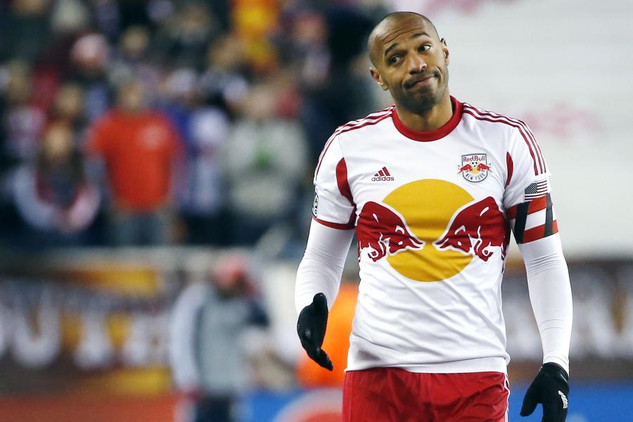 March 10, 2013: New York Red Bulls forward Thierry Henry (14) in action  during the MLS game between the New York Red Bulls and the San Jose  Earthquakes at Buck Shaw Stadium