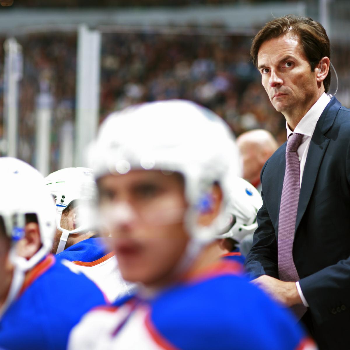 NHL Coaches Most Likely to Be Fired Before New Year's Day News