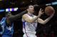 Dec 1, 2014; Los Angeles, CA, USA; Los Angeles Clippers guard J.J. Redick (4) is defended by Minnesota Timberwolves forward Anthony Bennett (24) at Staples Center. Mandatory Credit: Kirby Lee-USA TODAY Sports