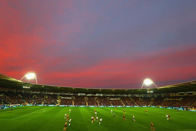 HULL, ENGLAND - NOVEMBER 23:  A general view during the Barclays Premier League match between Hull City and Tottenham Hotspur at KC Stadium on November 23, 2014 in Hull, England.  (Photo by Alex Livesey/Getty Images)