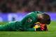 LONDON, ENGLAND - NOVEMBER 22: David De Gea of Manchester United after making a save during the Barclays Premier League match between Arsenal and Manchester United at Emirates Stadium on November 22, 2014 in London, England. (Photo by Shaun Botterill/Getty Images)