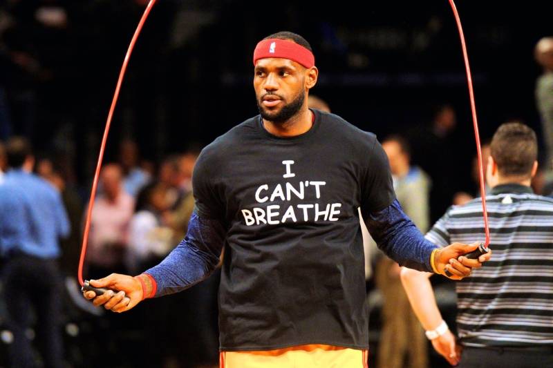 Lebron James Kyrie Irving More Wear I Can T Breathe Shirts