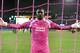 Portland Timbers goalkeeper Donovan Ricketts takes a moment in the goal before the Timbers' MLS soccer game against Real Salt Lake at Providence Park on Friday, Oct. 17, 2014, in Portland, Ore. The game ended in a scoreless tie. (AP Photo/Steve Dykes)