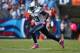 NASHVILLE, TN - OCTOBER 05: Kendall Wright #13 of the Tennessee Titans runs with the ball during the game against the Cleveland Browns at LP Field on October 5, 2014 in Nashville, Tennessee. (Photo by Andy Lyons/Getty Images)