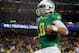 SANTA CLARA, CA - DECEMBER 05: Marcus Mariota #8 of the Oregon Ducks scrambles for a touchdown against the Arizona Wildcats during the first half of the PAC-12 Championships at Levi's Stadium on December 5, 2014 in Santa Clara, California. (Photo by Brian Bahr/Getty Images)