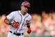 WASHINGTON, DC - JUNE 20: Ian Desmond #20 of the Washington Nationals rounds third base after hitting a solo home run in the second inning during a game against the Colorado Rockies at Nationals Park on June 20, 2013 in Washington, DC. (Photo by Patrick McDermott/Getty Images)