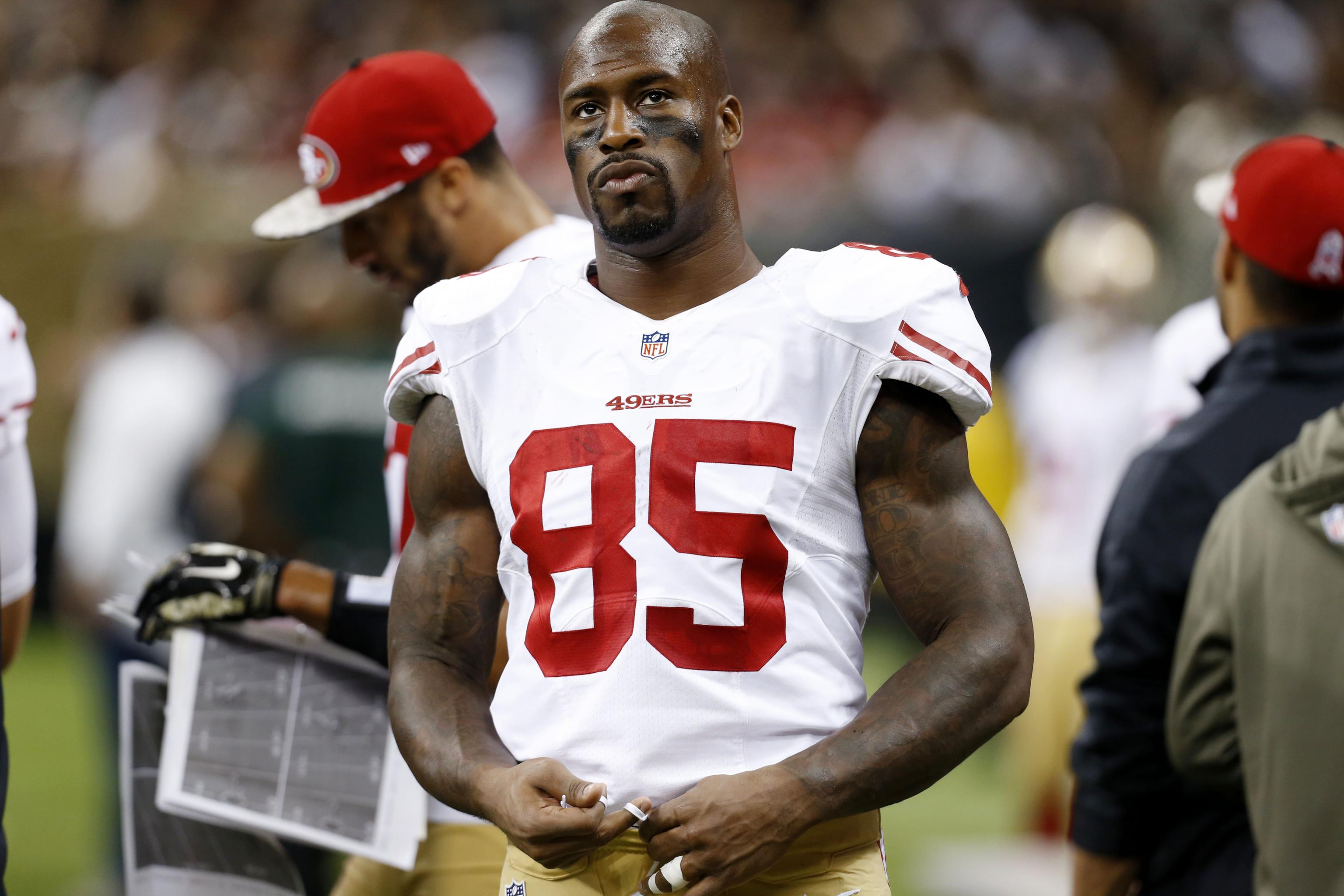 49ers tight end Davis attempts to block out the negatives – The