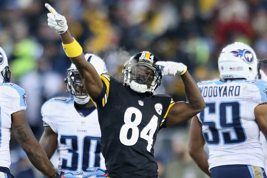 Steelers' Brown gets top spot in AP's wide receiver rankings - The Garden  Island
