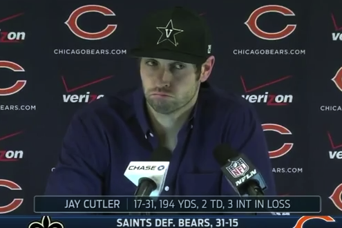 Mix-Up Leads to Jay Cutler's Postgame Presser Ending After Just 3 Questions, News, Scores, Highlights, Stats, and Rumors